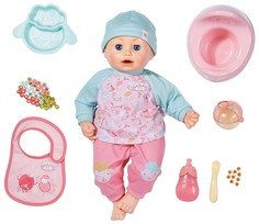 Кукла Zapf Creation Baby Annabell 702-987 Бэби Аннабель Время обеда 43 см
