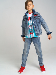 Джинсы PlayToday 12211249 цв.синий р.170