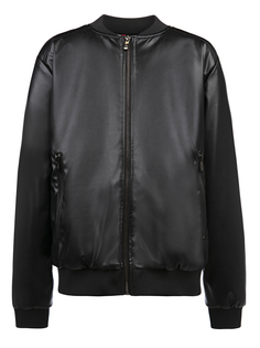 Куртка кожаная PlayToday 12211379 цв. тёмно-синий р. 128