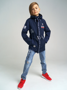 Ветровка детская PlayToday 12211165 цв. тёмно-синий р. 140