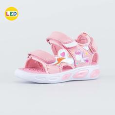 Сандалии детские Котофей 324060-11 цв. розовый р.28