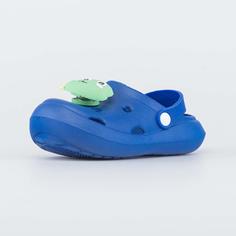Сабо детские Котофей 325127-02 цв. синий р.28