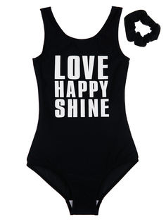 Купальник слитный детский PlayToday 12221254 цв. черный р.128