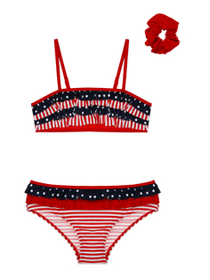 Купальник раздельный детский PlayToday 12121878 цв. красный р.134