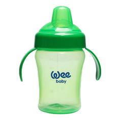 Поильник Wee Baby непроливающий с ручками, 240 мл