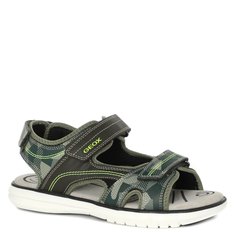 Сандалии GEOX J SANDAL MARATEA BOY J15DRD цв.темно-зеленый р.30