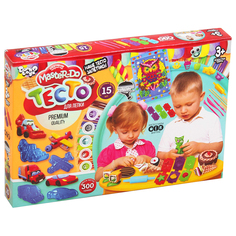 Набор для лепки Danko Toys Master-Do тесто для лепки 15 цветов + аксессуары