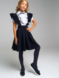 Сарафан детский PlayToday 22227142 цв. тёмно-синий р. 140