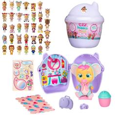 Кукла IMC Toys Cry Babies Magic Tears в комплекте с домиком и аксессуарами, Фиолетовый