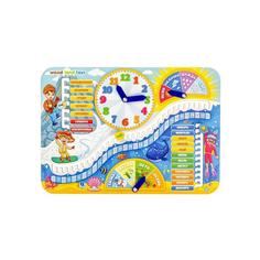 Обучающая игра %26quot;Часы-календарь. Увлечения%26quot; 195*275*06 см Wood Land