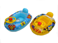 Круг-лодка для малышей с рулём с трусами 3-6 лет 5611D No Brand