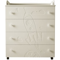 Комод детский пеленальный Forest kids Space цв. слоновая кость