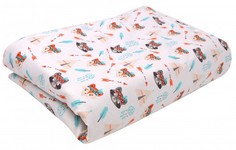 Пододеяльник детский Forest kids 1599 цв. белый
