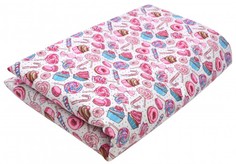 Пододеяльник детский Forest kids 1560 цв. розовый