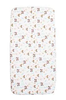 Простынь на резинке Forest kids Redskins цв. белый 2 шт.