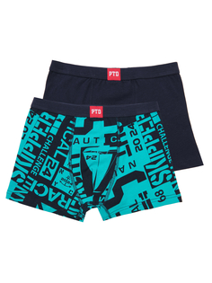 Трусы-боксеры PlayToday 32211019 2шт. цв. тёмно-синий, разноцветный р. 122-128