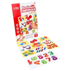 Игра на липучках, конструктор "Счет", Весёлые липучки МИНИ, 9 деталей