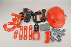 Набор инструментов с каской, арт.C001-11 "Импортные товары"(игрушки)