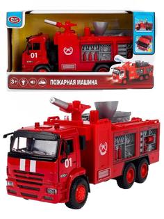 Машинка металлическая пожарная с водой, светом и звуком Playsmart