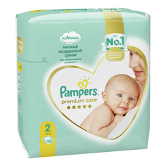 Подгузники Pampers, Premium Care Mini универсальные 2 (4-8 кг), 20 шт