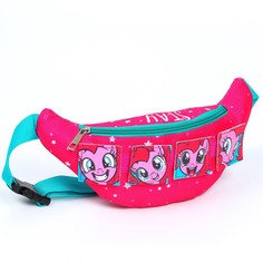 Сумка поясная "Пинки Пай. Пони", My little Pony, розовая, на липучках Hasbro