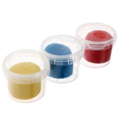 Тесто для лепки, 3 цвета, 360 г, эко на растительной основе, картон No Brand