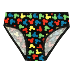 Трусы слипы детские для девочек р 98-140 Disney разноцветные 3 шт