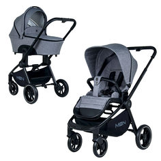 Коляска 2 в 1 Moon ReSea Kombi Stone Melange