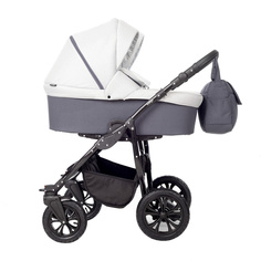 Коляска для двойни INDIGO CHARLOTTE SIty DUO Cs 05 т.серый+св.серый