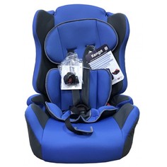 Кресло детское автомобильное Kenga LB 513-S синий 513 SE, серо-синий, гр. I/II/III, тм Еду Пан Трейд
