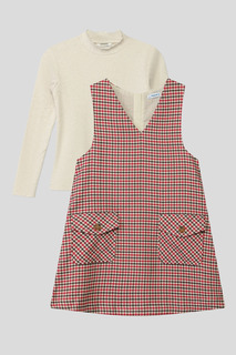 Сарафан детский Mayoral 4982 цв.малиновый р.122