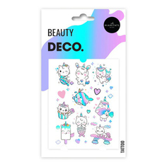 Переводное тату для тела MIAMITATS Holographic Uni Pets