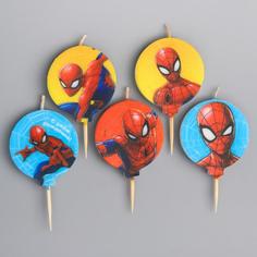 Свеча в торт набор, Человек-паук Marvel