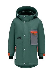 Куртка детская Oldos Ферб AOAW22JK1T133 цв. еловый р. 134