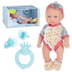 Пупс DF10-003D с аксессуарами, в коробке Pure Baby