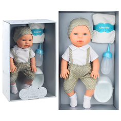 Пупс SR097 с аксессуарами, в коробке S+S Toys