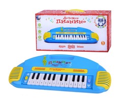 Пианино 732NK детское на батарейках, в коробке Tongde