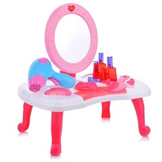 Игровой набор Стилист (столик) 998A-5, свет/звук в чемодане Oubaoloon