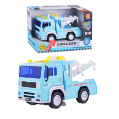 Машина WY531B Эвакуатор 1:20 (свет, звук) на батарейках, в коробке Wen Yi