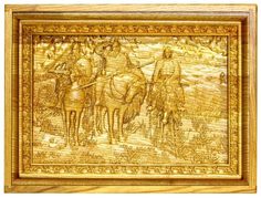Лото в резной шкатулке из ясеня Богатыри (высота боченка 3 см) 31*24*13 см 999-RTR-78L Ровертайм