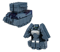 Игровая фигурка 1Toy Мой первый трансформер Зенитный комплекс 6 см