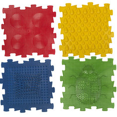 Игровой коврик У680 4 элемента 24,5х24,5х1,4 см No Brand