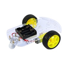 DIY набор-конструктор 3-х колесное шасси прозрачный акрил No Brand