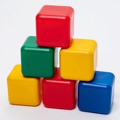 Набор цветных кубиков, 6 штук, 12 х 12 см Solomon