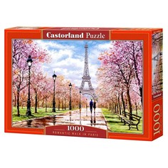 Пазл «Романтическая прогулка по Парижу», 1000 элементов Castorland