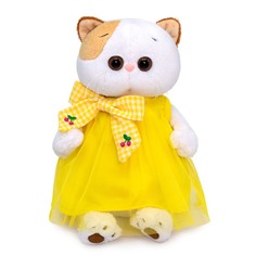 Мягкая игрушка Ли-Ли в жёлтом платье с бантом, 24 см Budi Basa