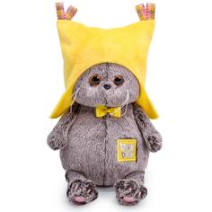 Мягкая игрушка Басик Baby в жёлтой шапочке, 20 см Budi Basa