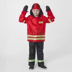 Карнавальный костюм "Пожарная охрана", 5-7 лет Nobrand