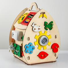 Развивающая игрушка Бизиборд «Солнечный домик» Bazar