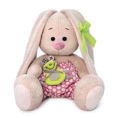 Мягкая игрушка Зайка Ми, с лягушонком, 15 см Budi Basa